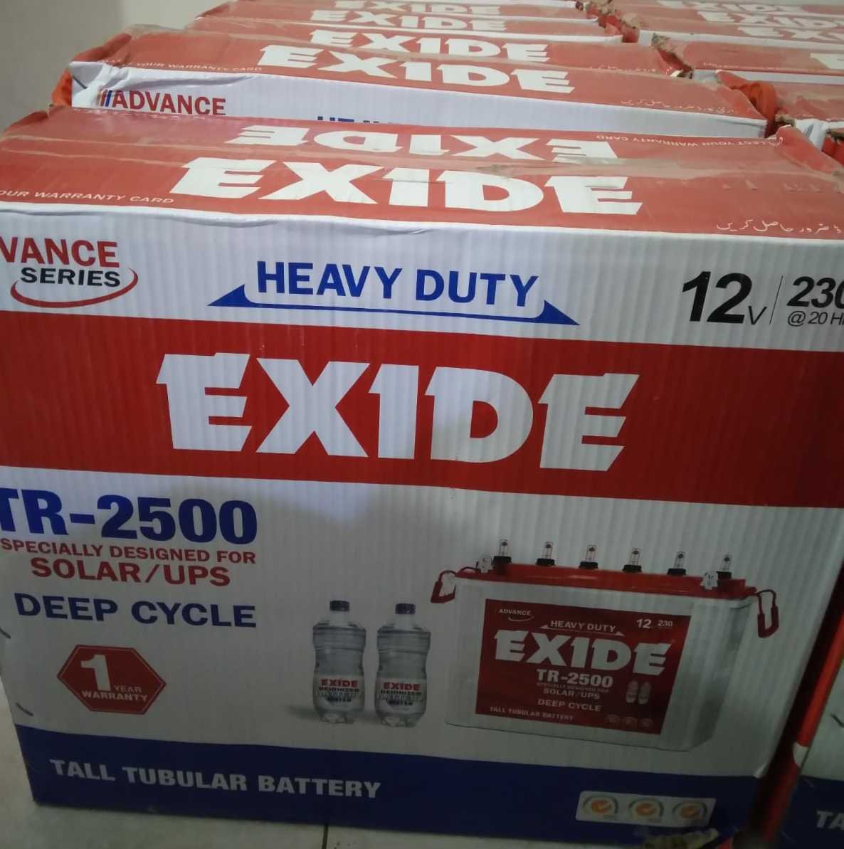 Tubular battery for sale by Nauman Mangrani