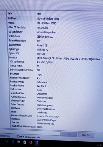 Celoron Generation 821 powerful LAPTOP by Naveedabbas Malik947