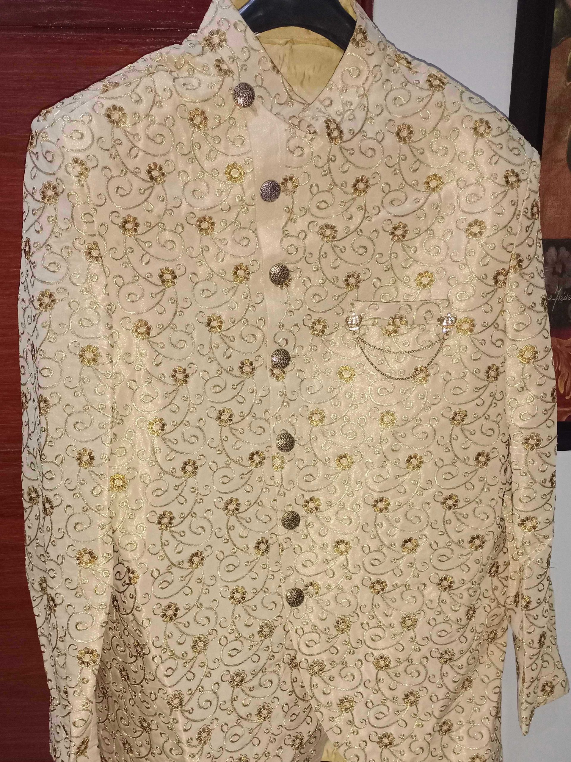 Wedding wear sherwani by Kainat Yousuf