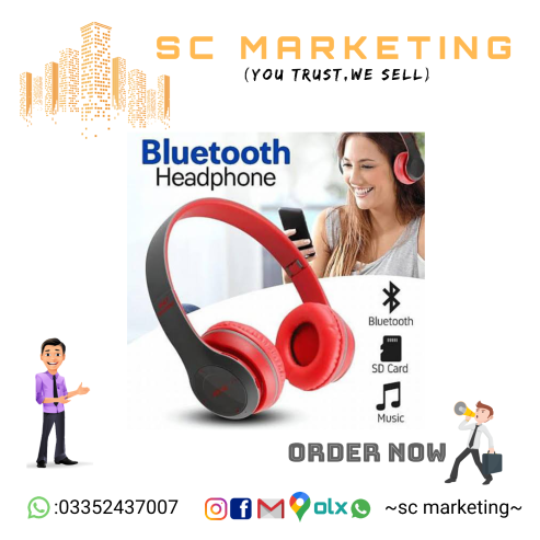 P47 Bluetooth Headphones by James Moriarty