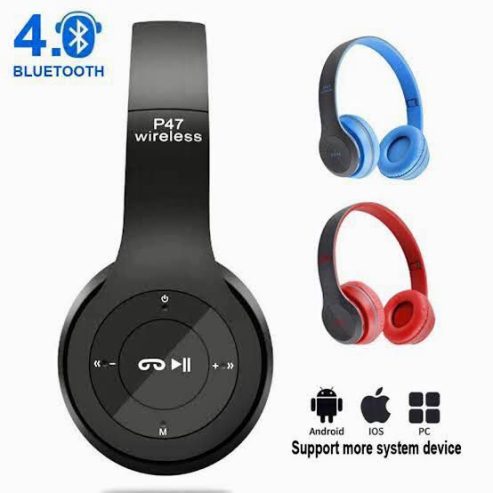 P47 Bluetooth Headphones by James Moriarty