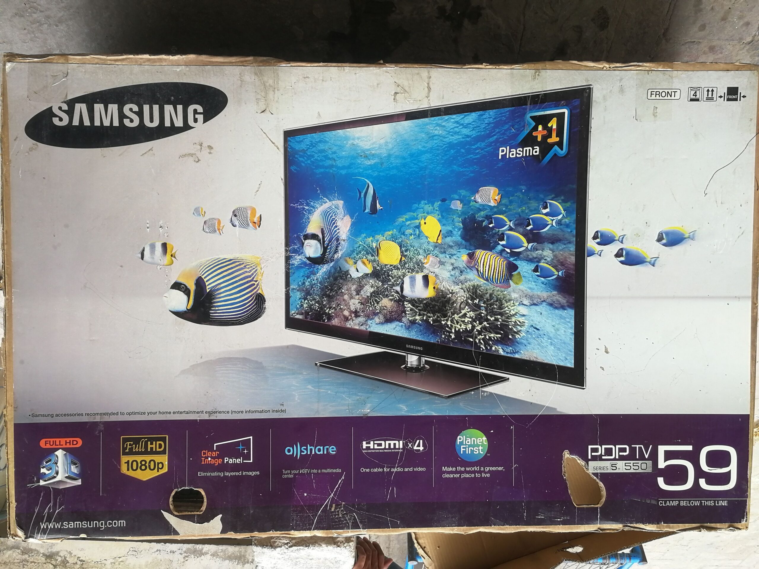 59” Samsung plasma lcd broken display by Khalid Mehmood