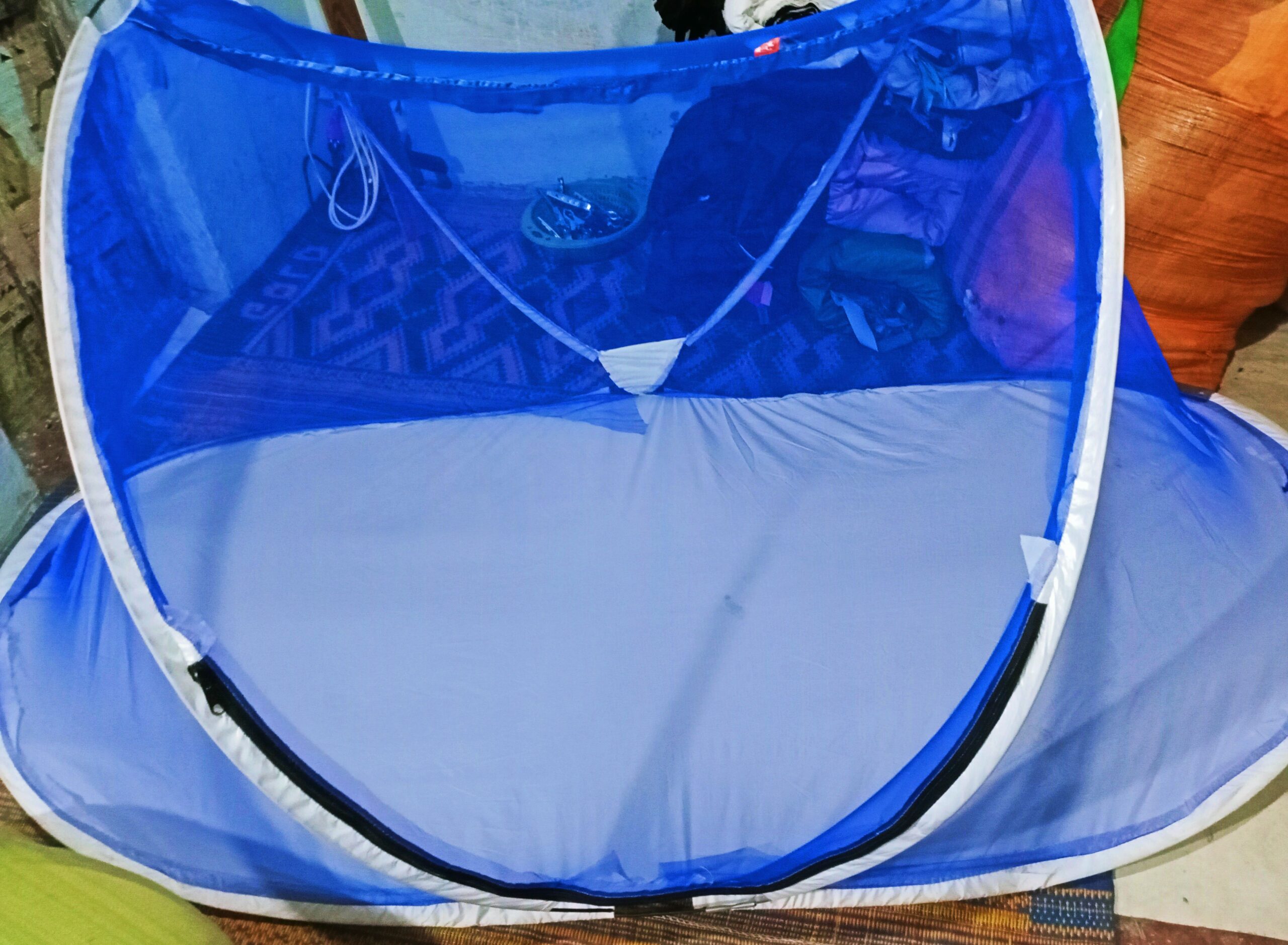 Mosquitoes net for single person by Muhammad Rihan Shahid