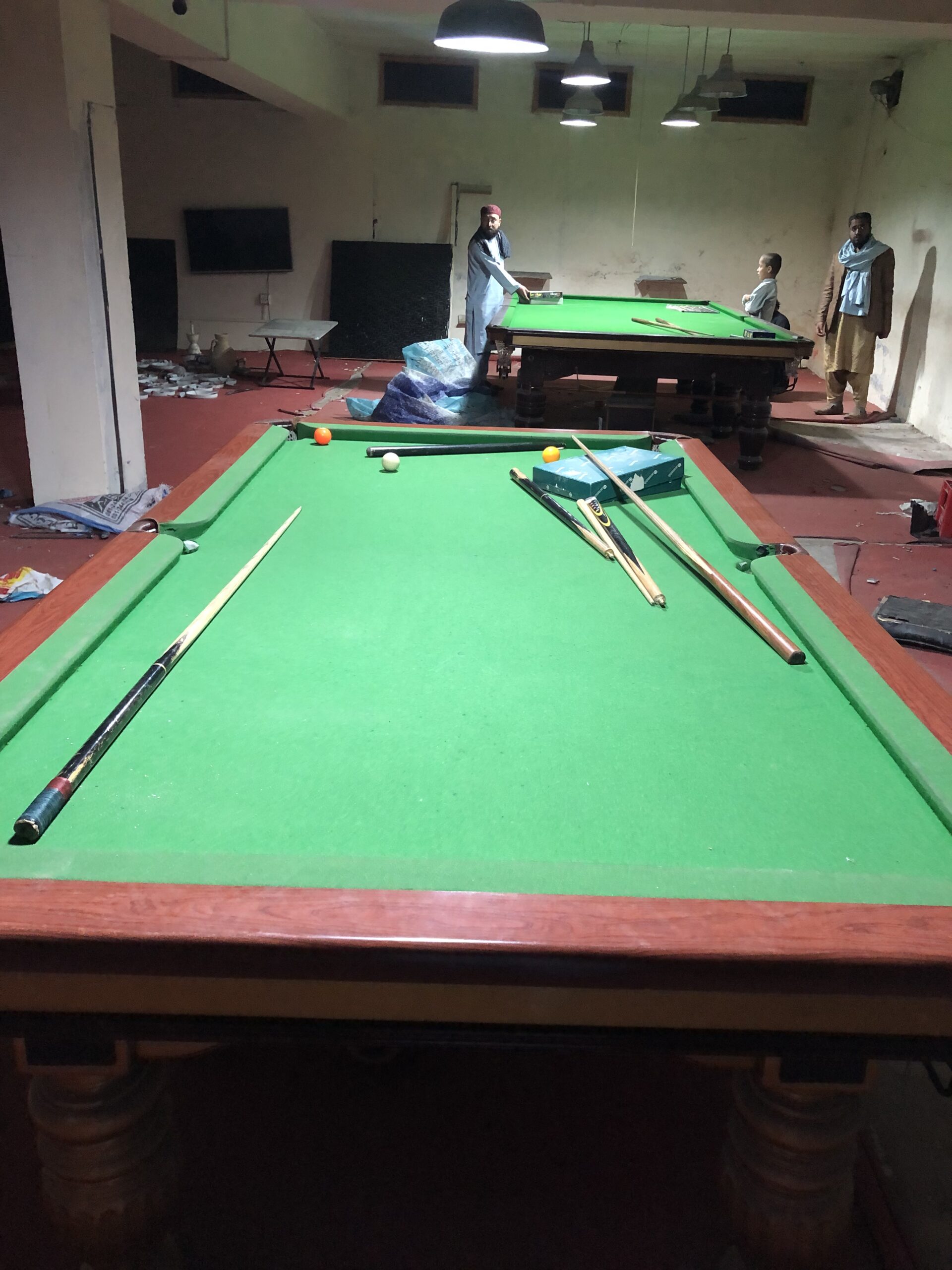 Used snooker table small size by Fun and learning