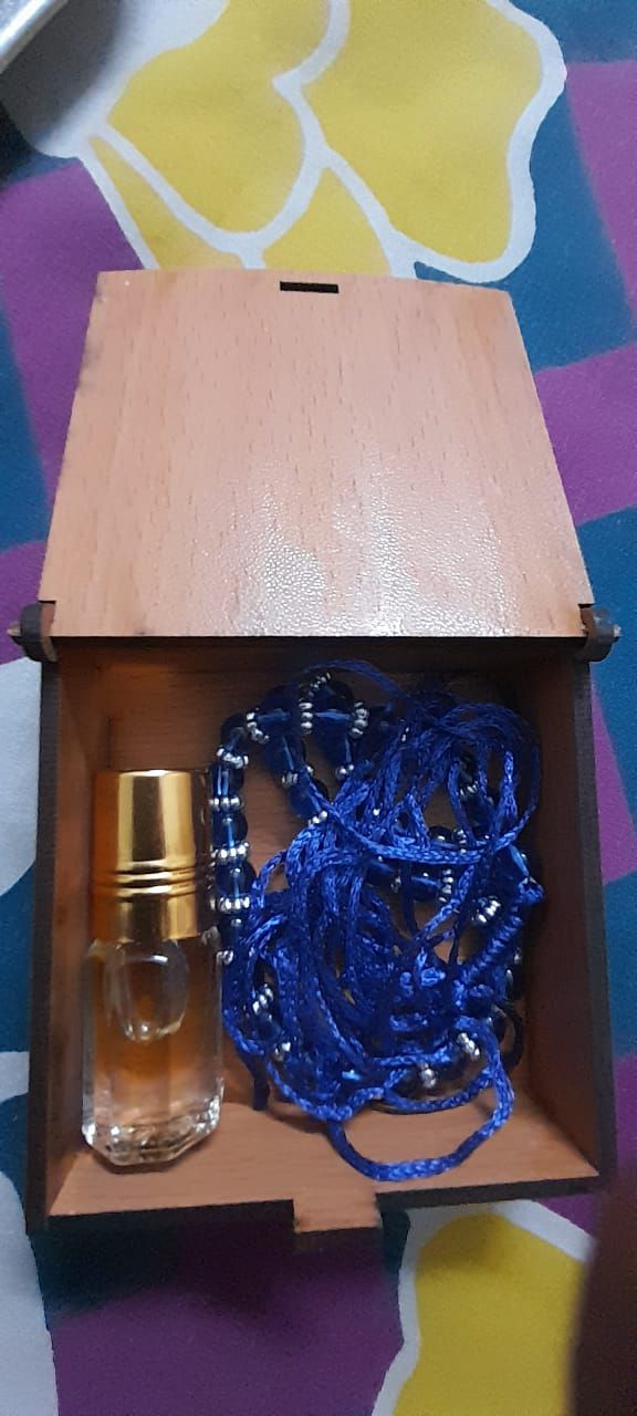 Ramzan gift box with fragrance and tasbeh by HAB enterprises