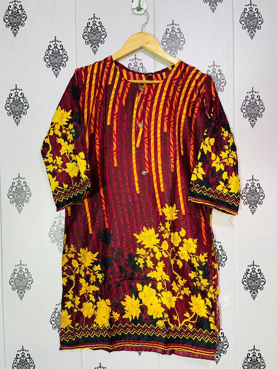 Lawn Printed Stitched Shirts by Mahnoor Mughal