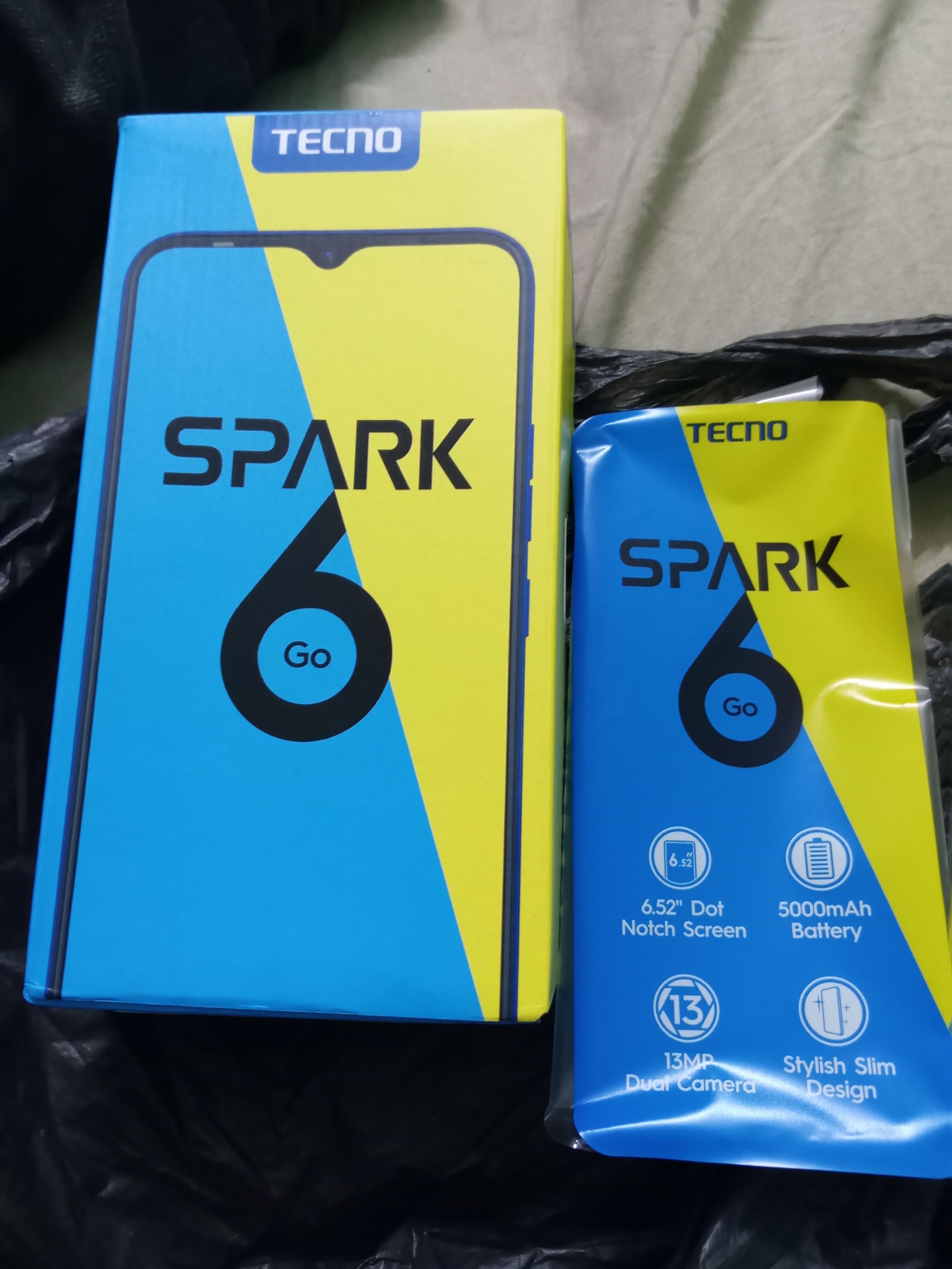 Tacno spark 6 go 4 RAM 64 GB by waheed ahmed