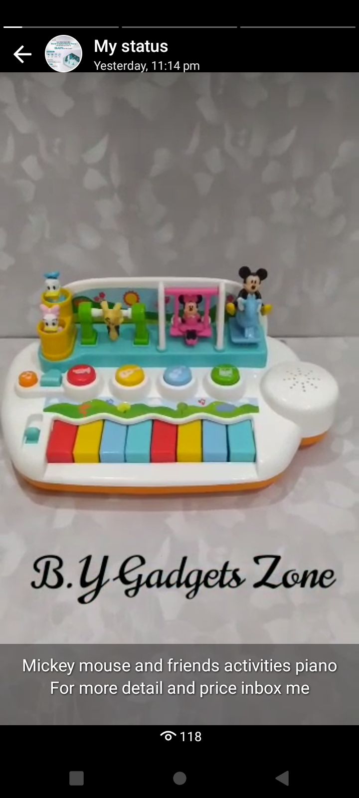 Mickey mouse and friends Piano by Babar Yaqoob
