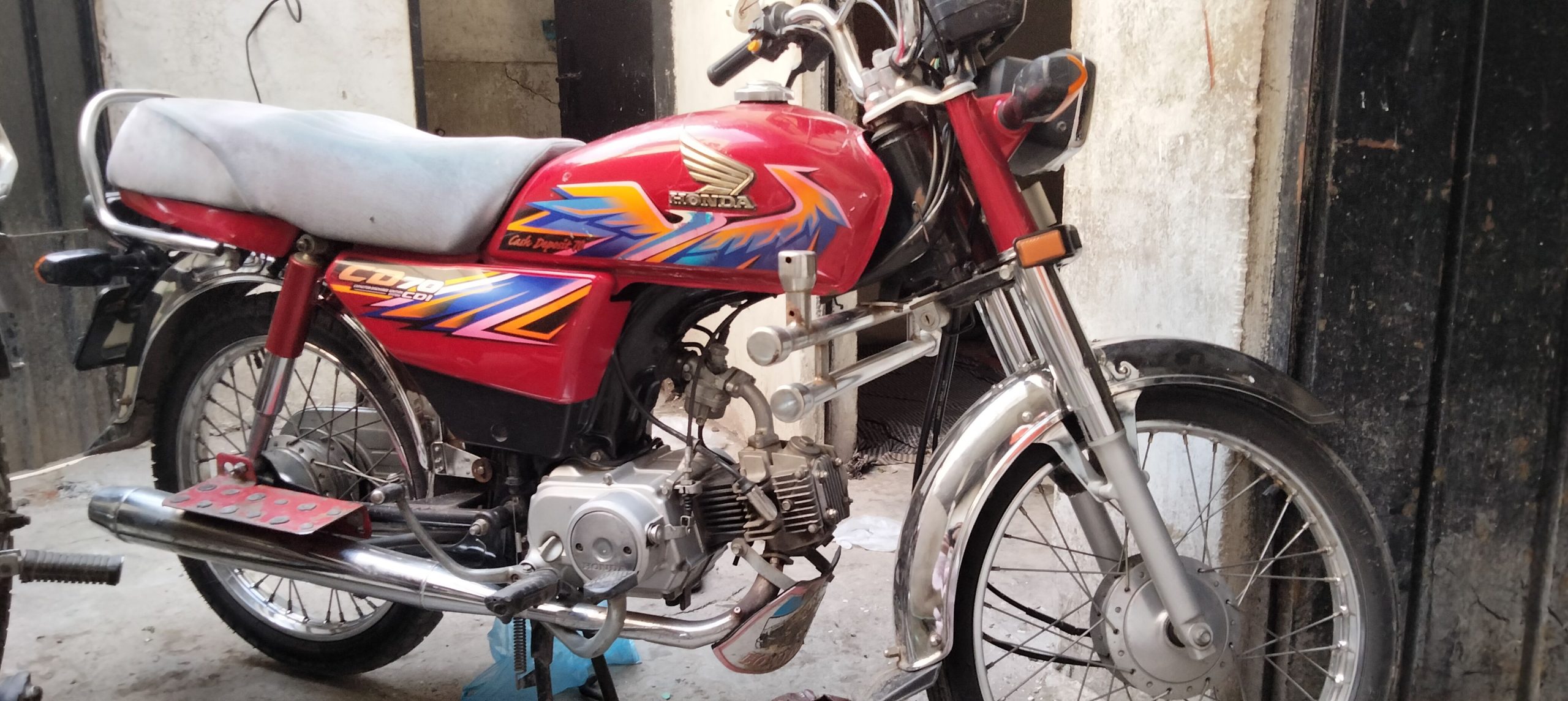 Honda 70cc bike 2021 model one hand use by Hamza Tahir