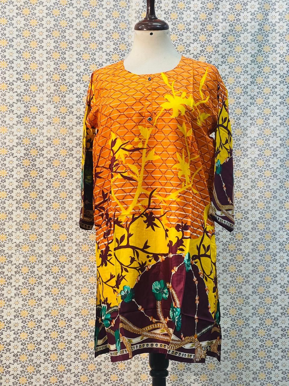 Lawn Printed Stitched Shirts by Mahnoor Mughal