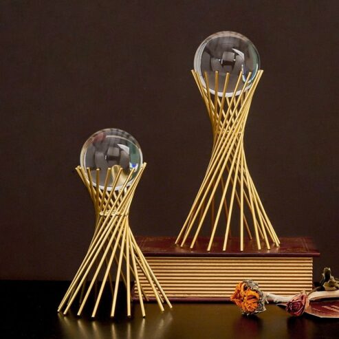 Beautiful Crystal Ball N Stand by Saifullah ijaz