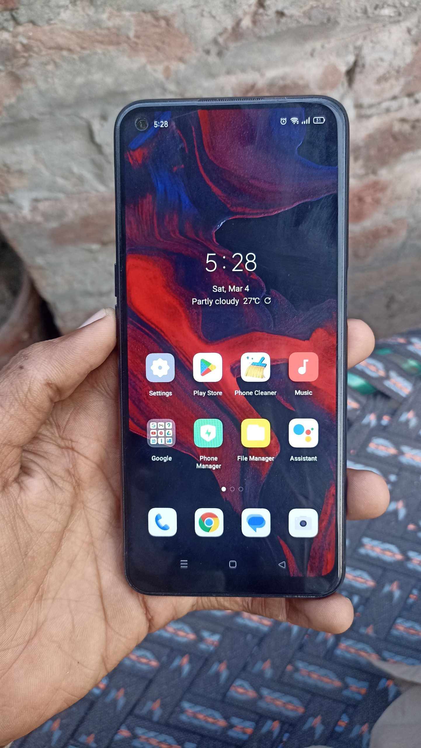 OPPO a54 Black Color by Shahzaib Ali Zulfiqar