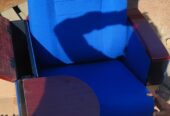 blue iac 018 Puch back tip up theater chairs Blue by Arshad Mehmood