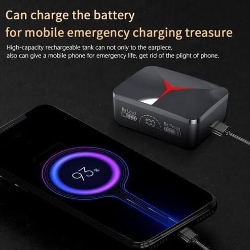 M90 Pro Earbuds ( Free Delivery ) – M90 Wireless Bluetooth 5.3 Headset by Shahzaib King