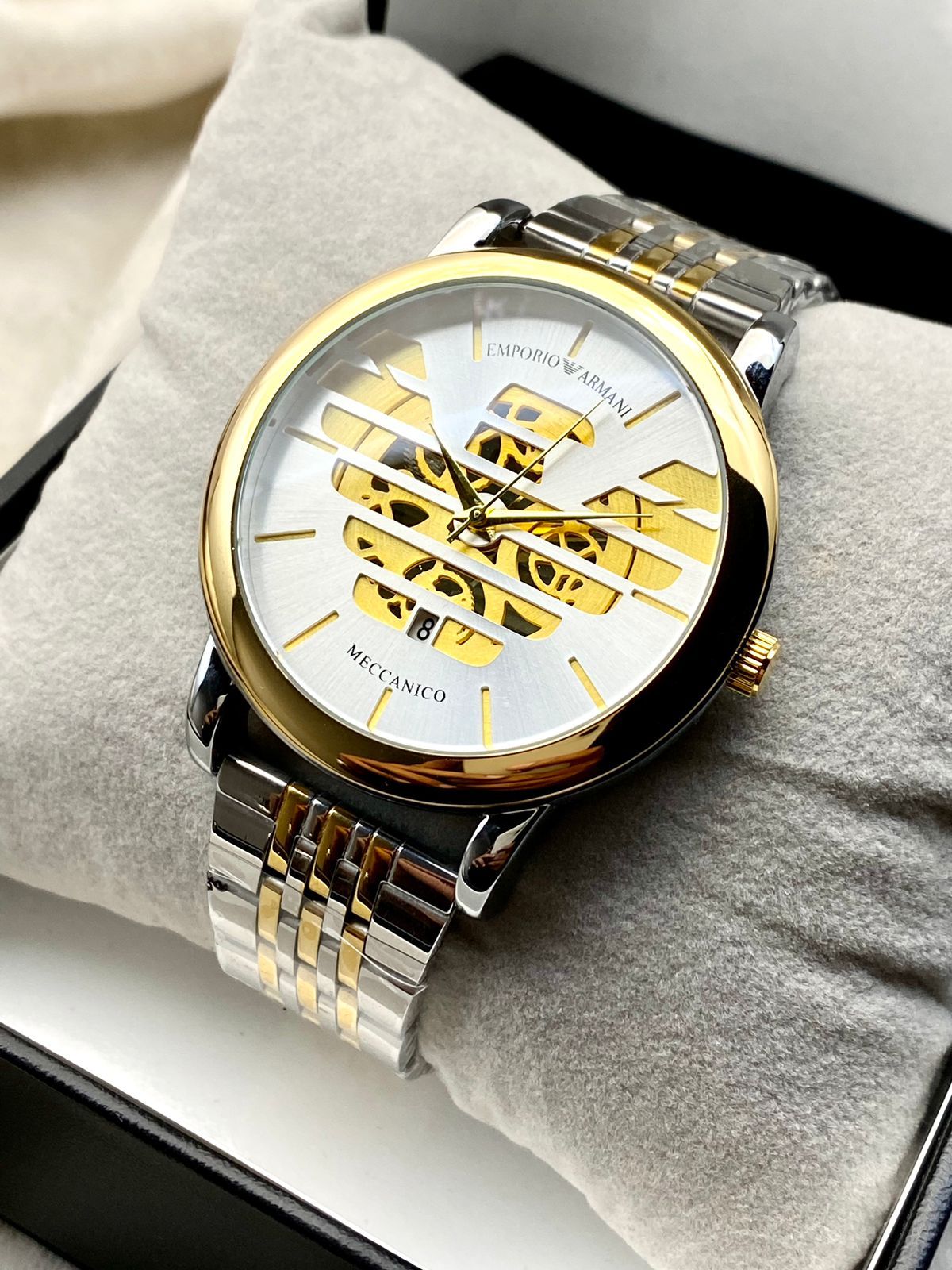 Emporio armani meccanico by Faraz Akbar