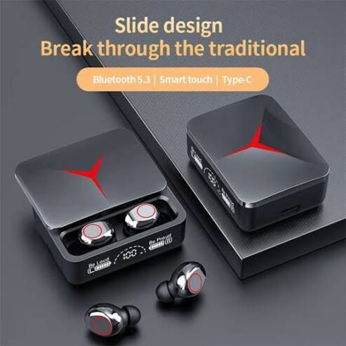 M90 Pro Earbuds ( Free Delivery ) – M90 Wireless Bluetooth 5.3 Headset by Shahzaib King