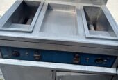 32 Liter Deep Fryer Machine Broast Roll Burger Chips 16/16 by Sulan Group