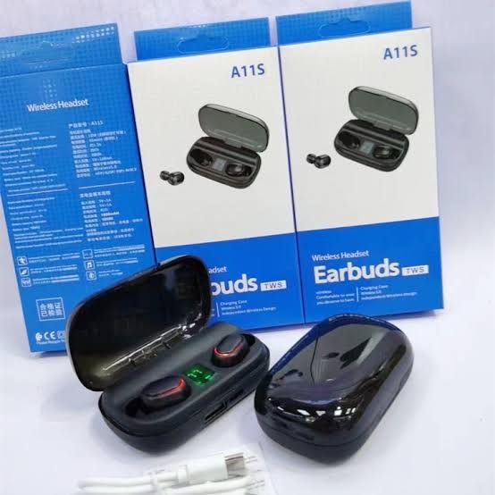 MI A11s Earbuds ( Free Delivery ) – A11s Wireless Bluetooth Headset by Shahzaib King