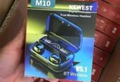 M10 Earbuds ( Free Delivery ) – M10 Wireless Bluetooth Headse by Shahzaib King