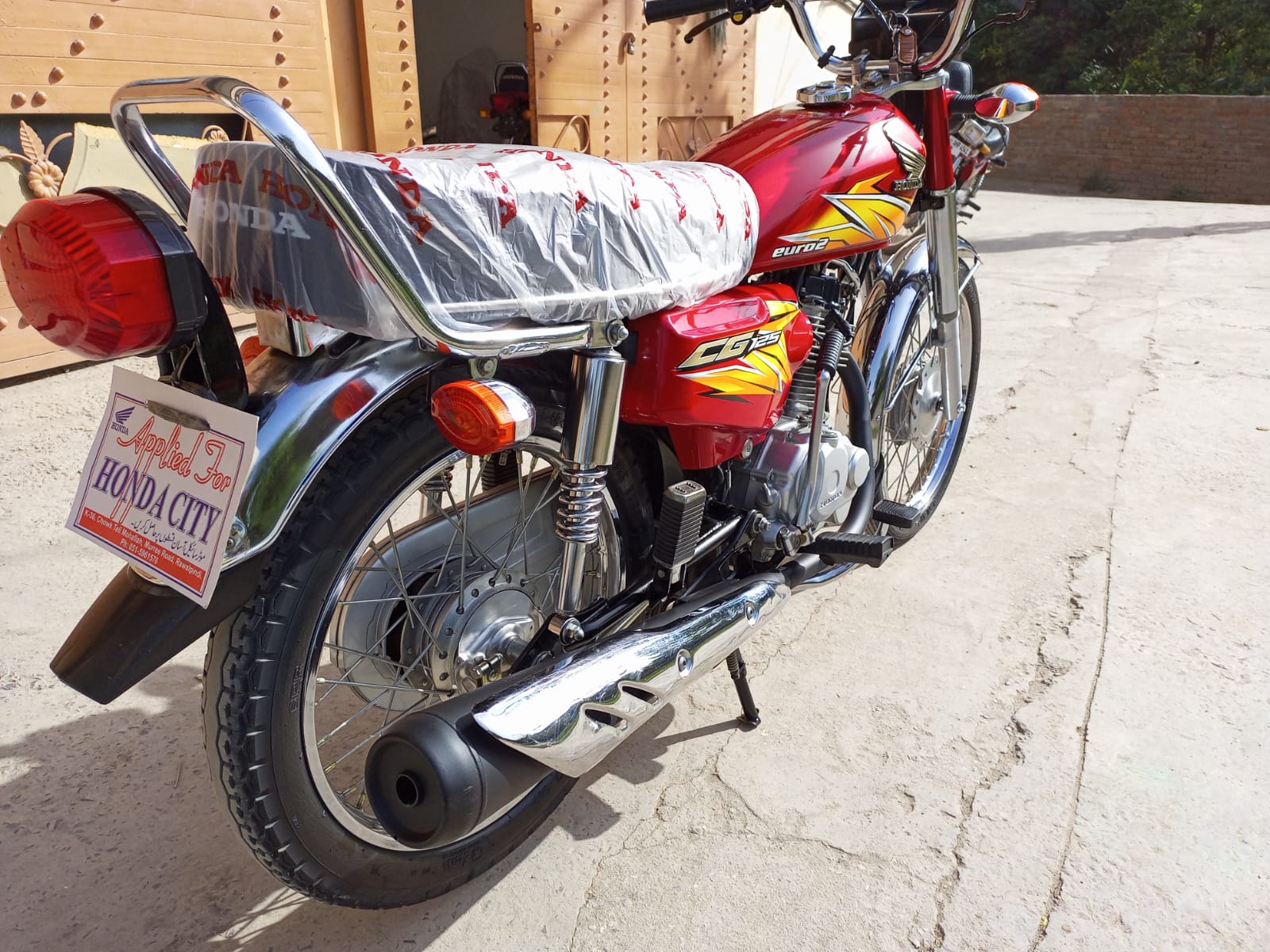 HONDA (CG 125) MODEL (2021) by One Kitchen Two Chefs