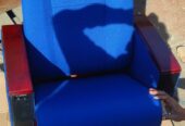 blue iac 018 Puch back tip up theater chairs Blue by Arshad Mehmood