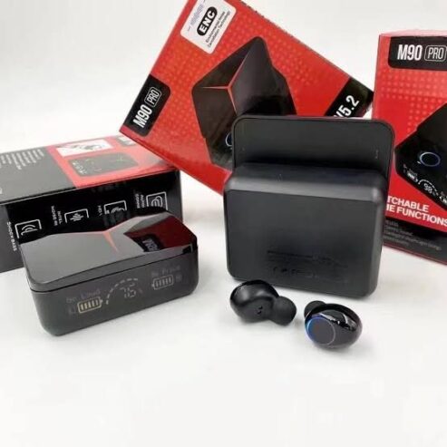 M90 Pro Earbuds ( Free Delivery ) – M90 Wireless Bluetooth 5.3 Headset by Shahzaib King