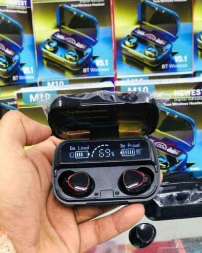 M10 Earbuds ( Free Delivery ) – M10 Wireless Bluetooth Headse by Shahzaib King