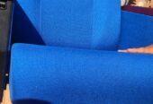 blue iac 018 Puch back tip up theater chairs Blue by Arshad Mehmood