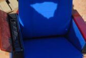 blue iac 018 Puch back tip up theater chairs Blue by Arshad Mehmood