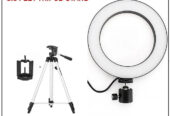 16 cm selfie ring light with 7 feet tripod stand by Muhammad Arbab