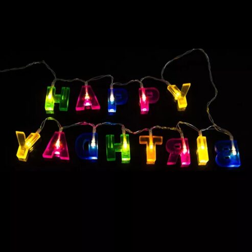 Happy Birthday Lights by Danish Rehman