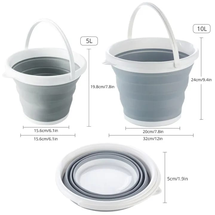 Foldable Bucket by Danish Rehman