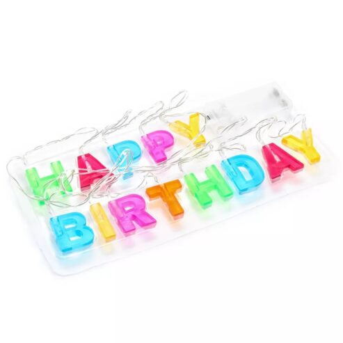 Happy Birthday Lights by Danish Rehman