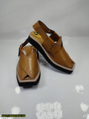 Leather Handmade Chappal For Men by Yahya Dogar