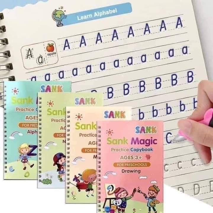 Preschoolers magic note books by Ansha Anaya