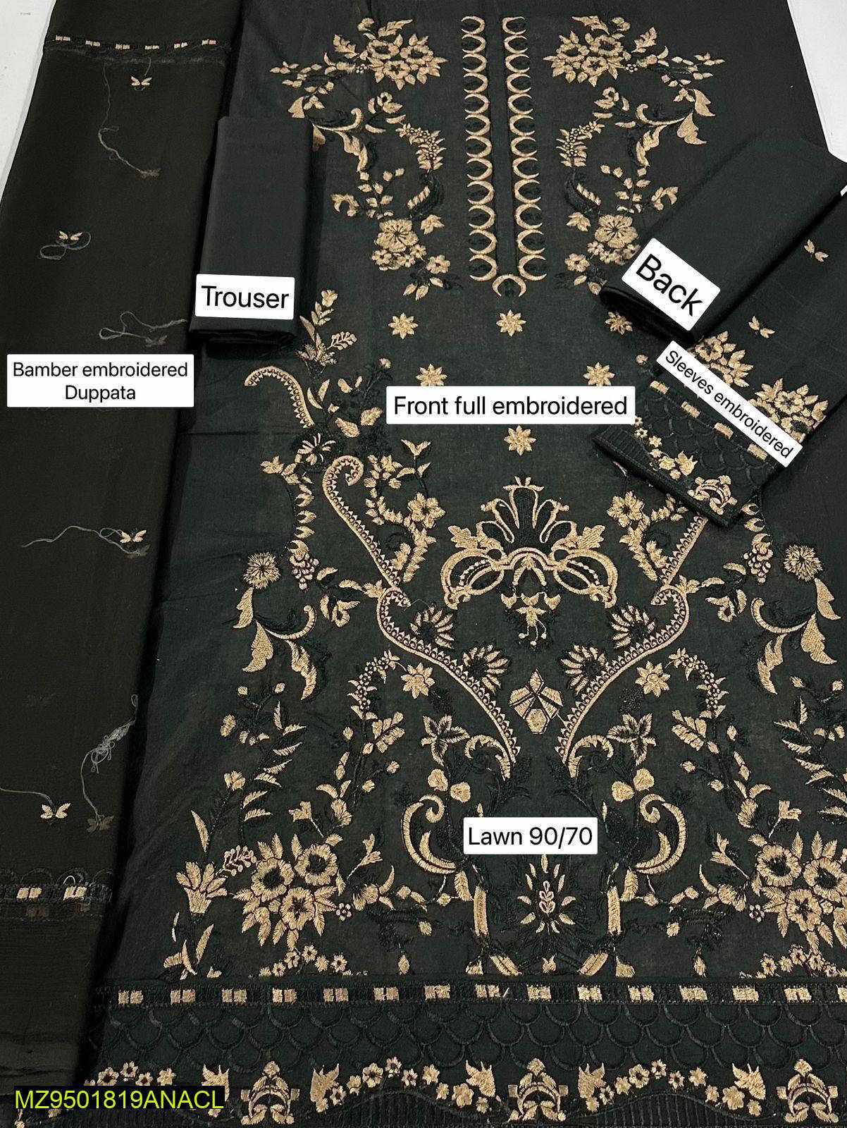 ladies dress / party dress / formal dress by Zahid Mir