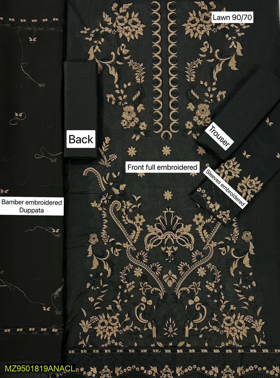 ladies dress / party dress / formal dress by Zahid Mir