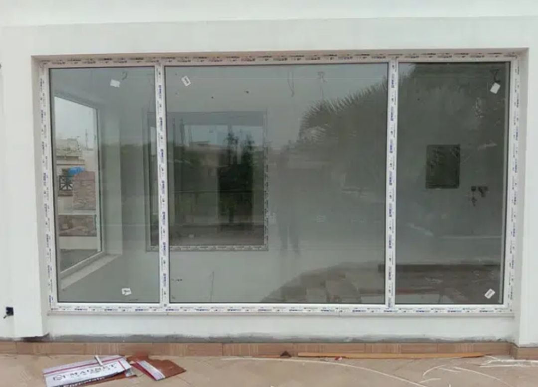 UPVC Aluminium Glass Windows Doors Work by AUBI SMC-PVT. LTD