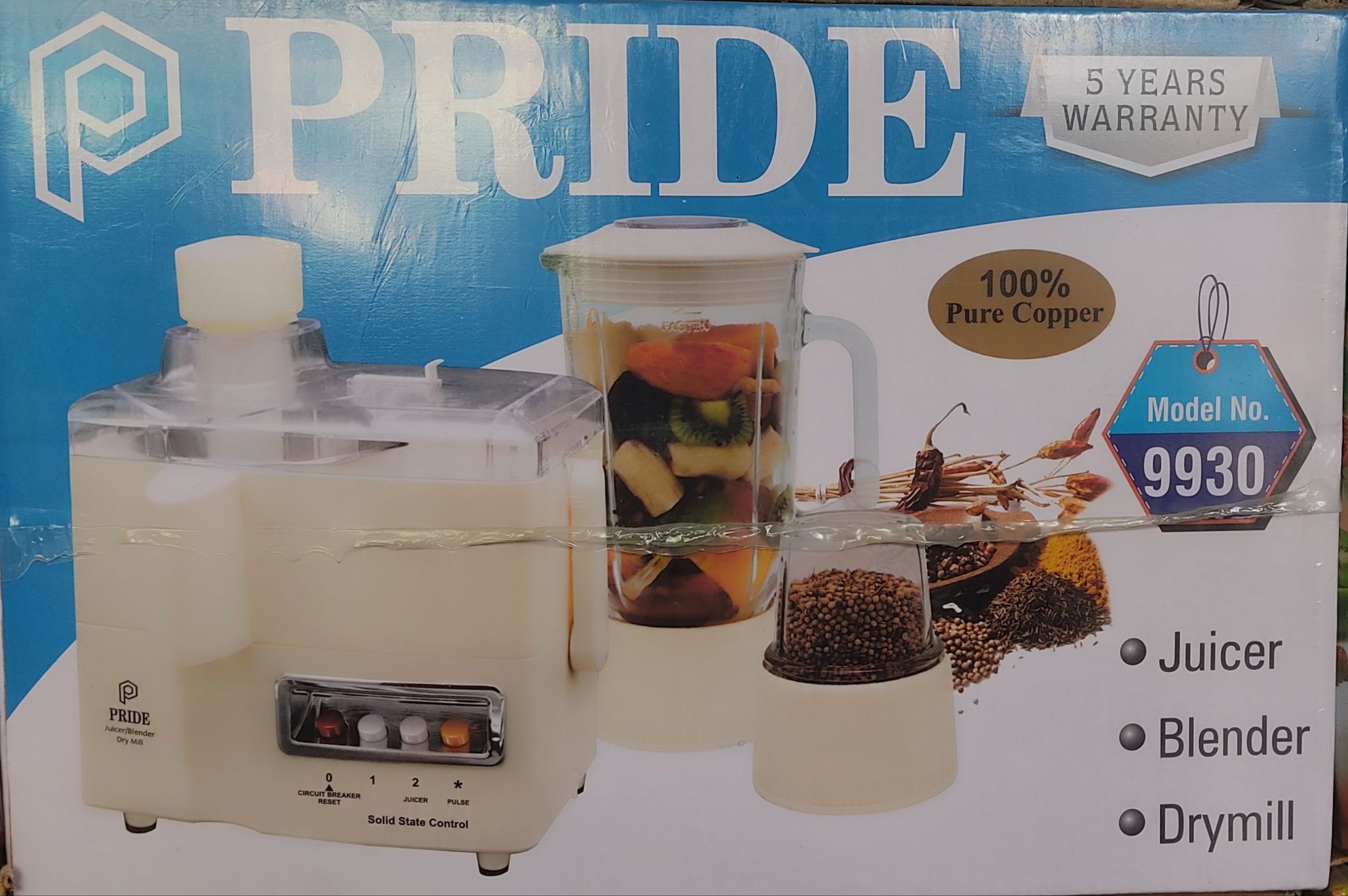 3 in 1 jucer 5 year gernty coper me by Shahzaibnadeem Nadeem