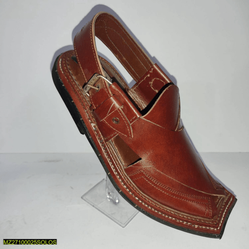 Leather Handmade Chappal For Men by Yahya Dogar