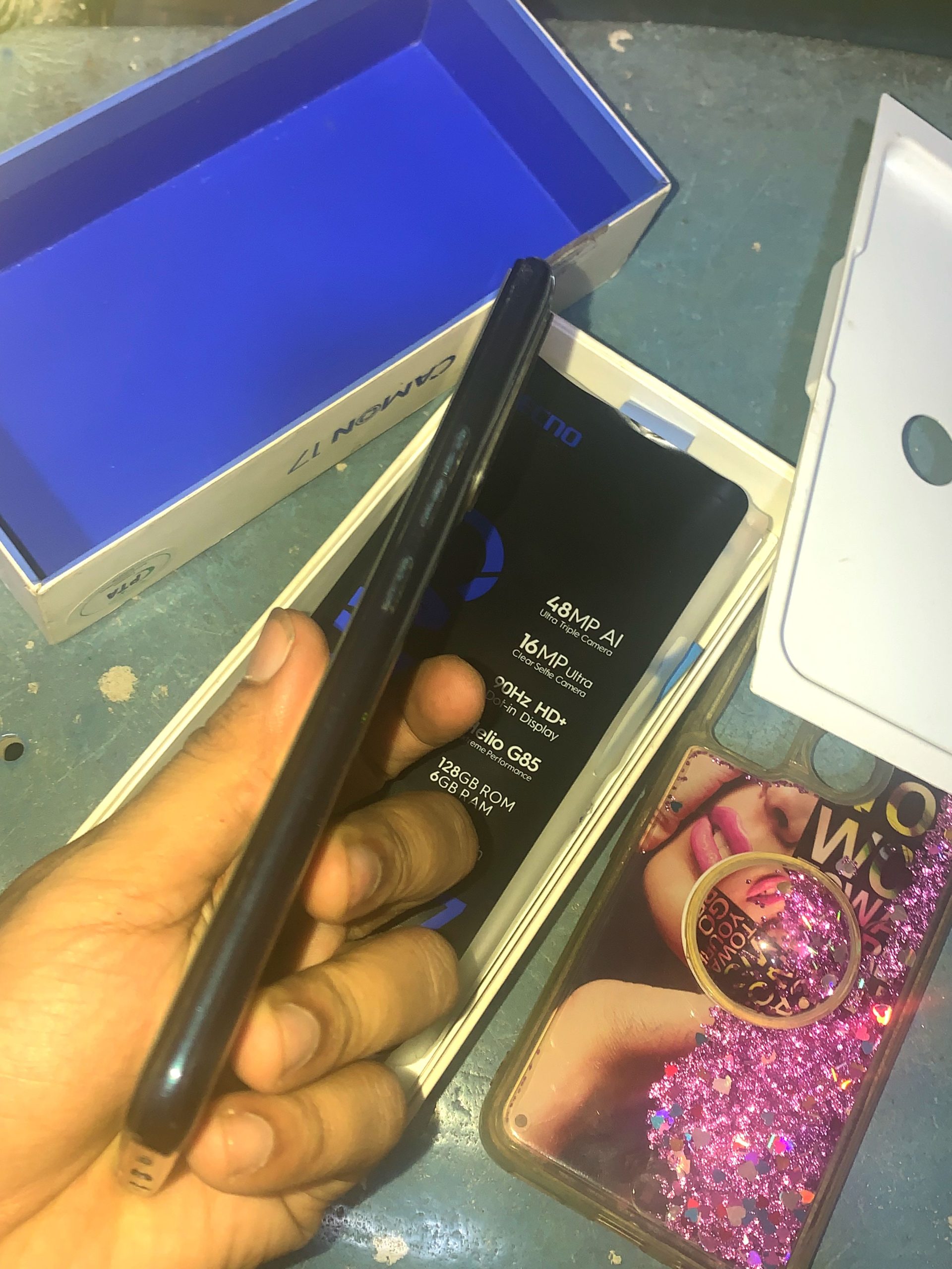 Tecno camon 17 6/128 with box by Yousuf Shah