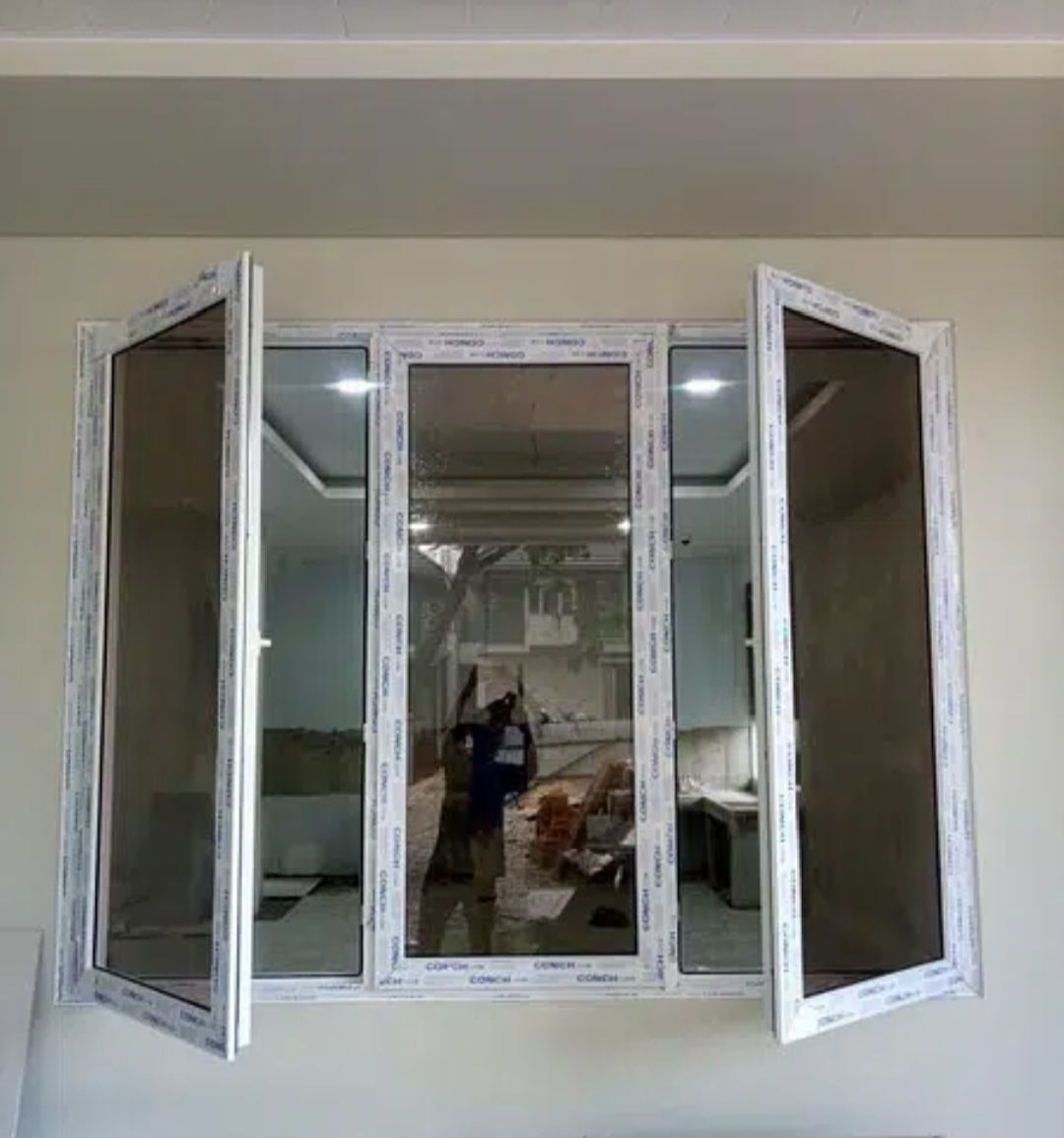 UPVC Aluminium Glass Windows Doors Work by AUBI SMC-PVT. LTD