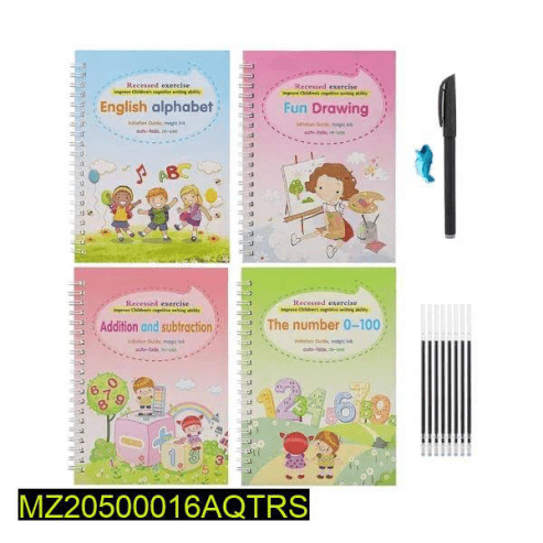 4 pcs set sank magic copy and book by Noshad Hari