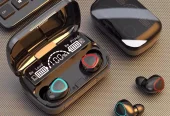 TWS M10 Earbuds Bluetooth 5.1 Earphones 3500mAh Charging Box Wireless by Ramiz Khan
