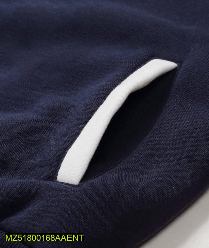 Men’s stitched pullover Fleece kangaroo hoodie by Qasim Qasimali