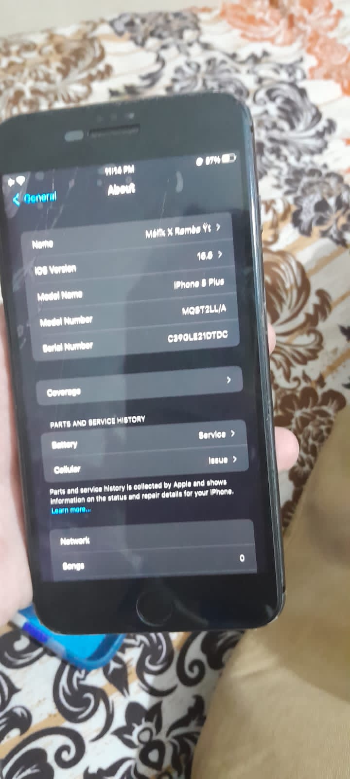Iphone 8 plus bypass non pta 64gb by SP Romeo YT