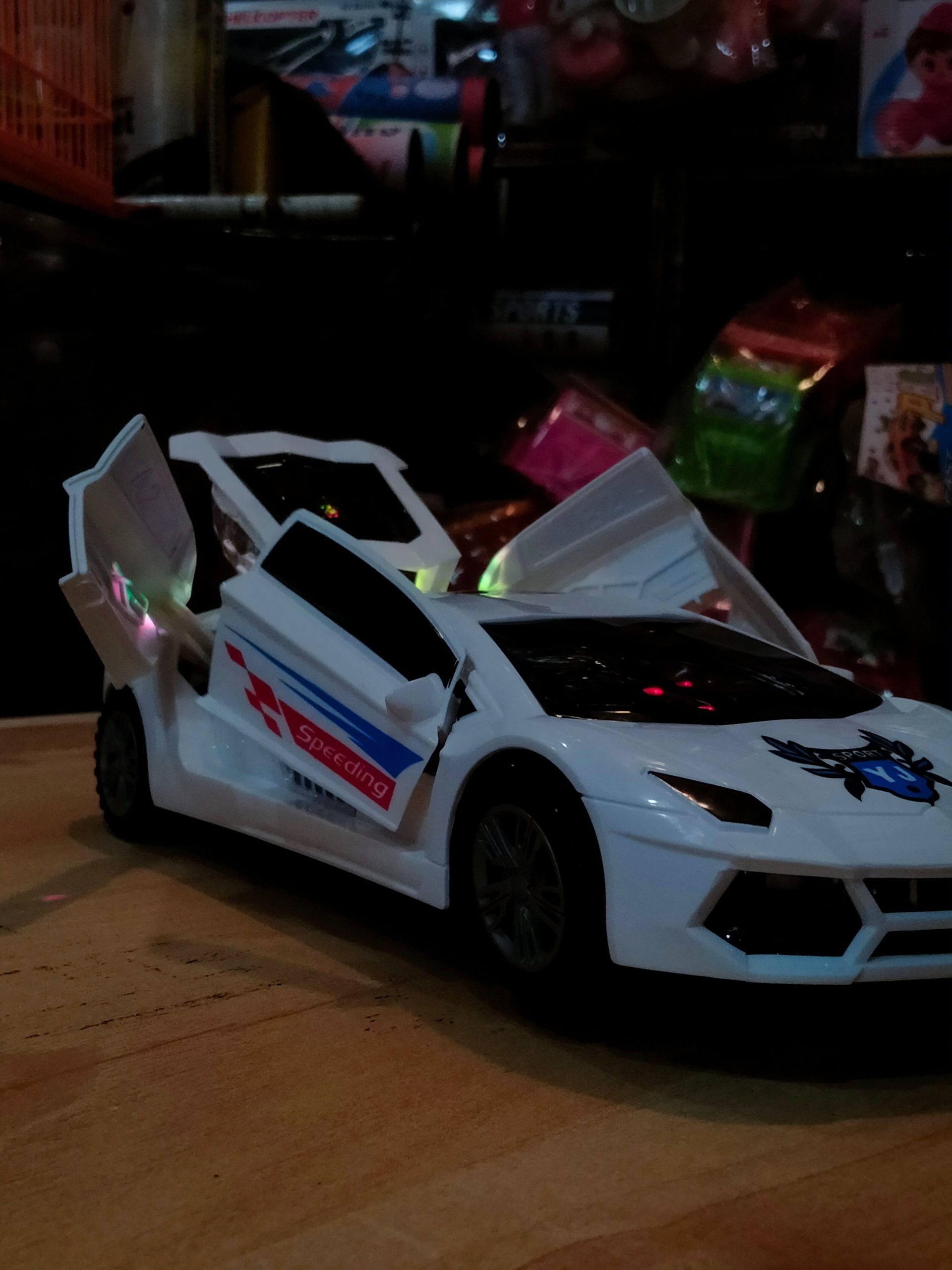 Toy Car with music and lightning with door opening function by Sadaat Accessories