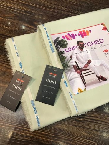 KHADI WASH & WEAR by Huzaifa Zahid