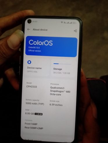 Oppo a96 by Zeshan Meo