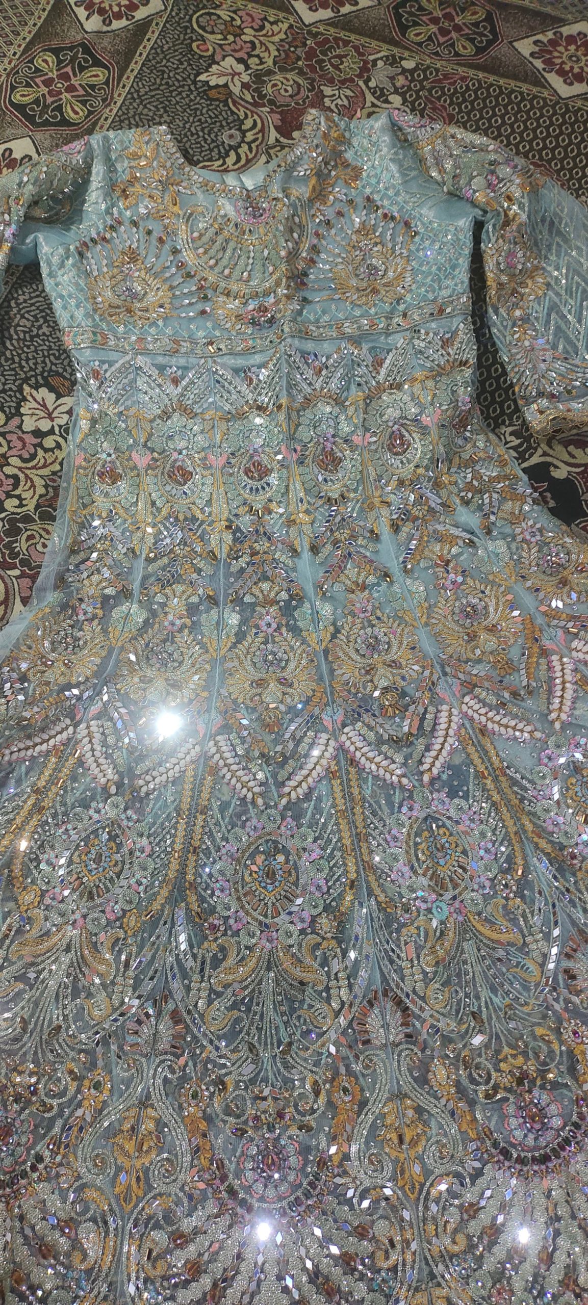 Lehnga mehndi barat and walima by Nosheela Jamil